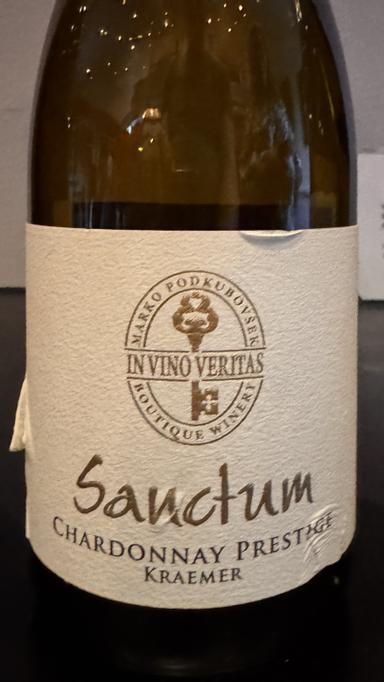 Sanctum Chardonnay Prestige Kraemer Vineyard