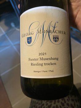Georg Mosbacher Forster Musenhang Riesling Trocken Pfalz