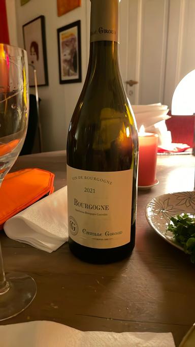 Camille Giroud Bourgogne Blanc
