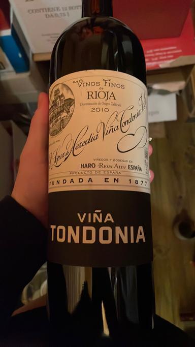 R. Lopez de Heredia Crianza 6 Amo Vina Tondonia Rioja