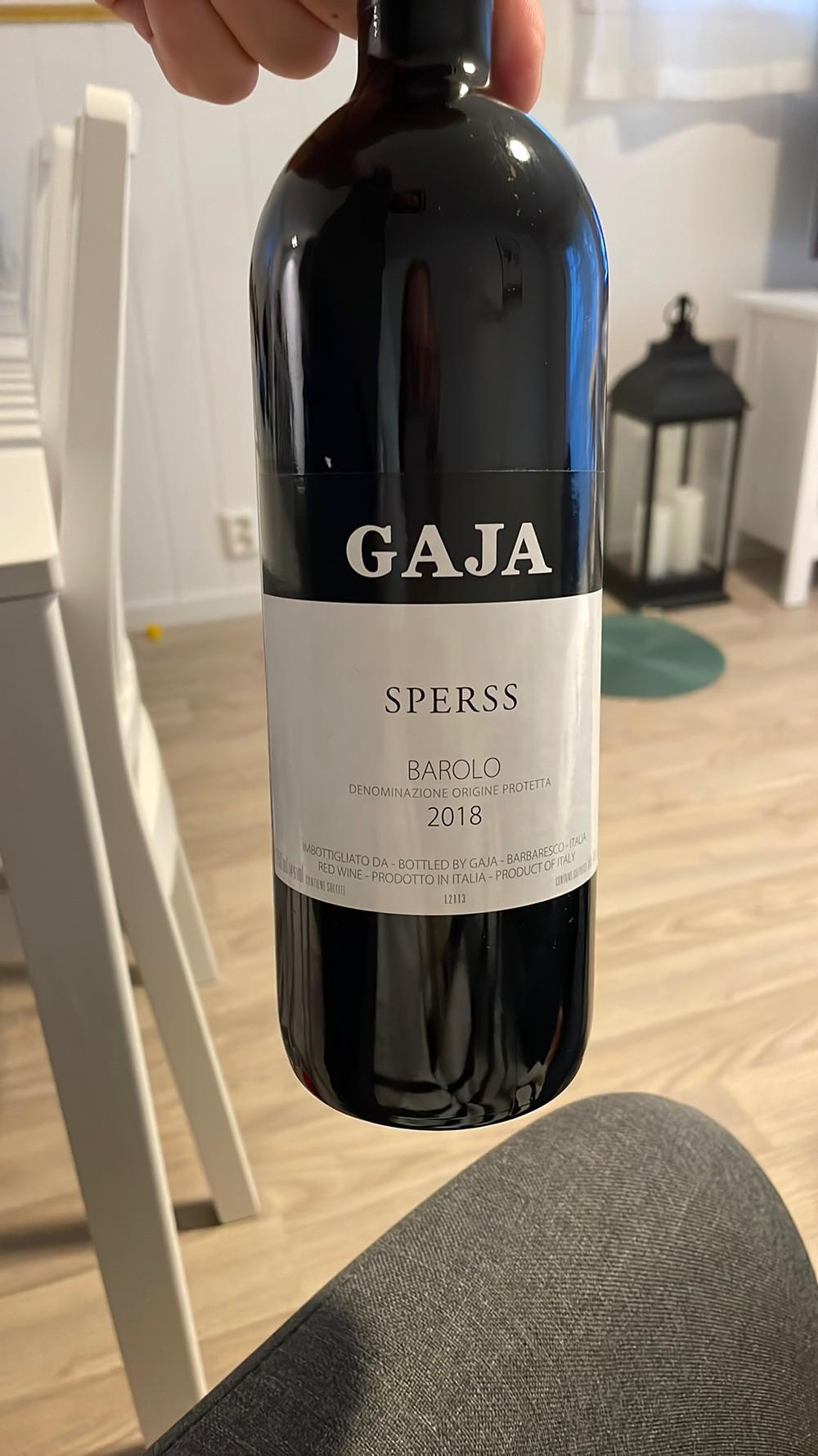 Gaja Barolo Sperss | Vinify