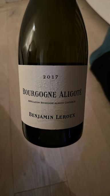 Benjamin Leroux Bourgogne Aligote
