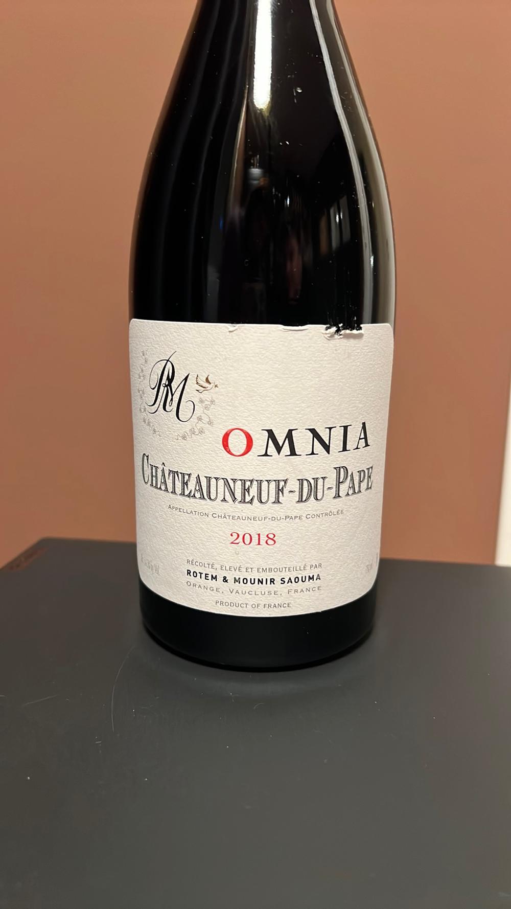 Rotem & Mounir Saouma Chateauneuf-du-Pape Amph IV Pignan | Vinify