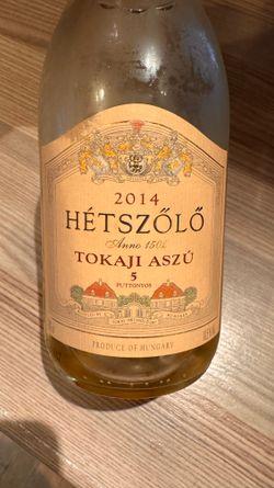 Hetszolo Aszu 5 Puttonyos Tokaj