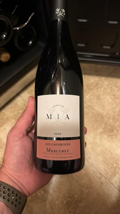 Domaine Mia Mercurey Les Caudroyes