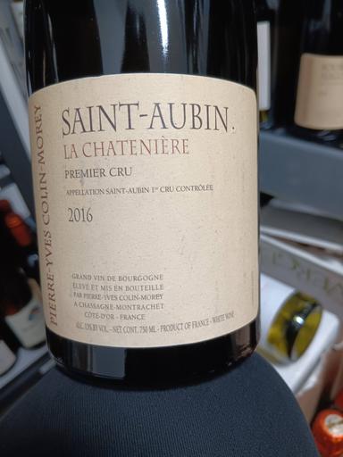 Pierre-Yves Colin-Morey Saint-Aubin Premier Cru La Chateniere