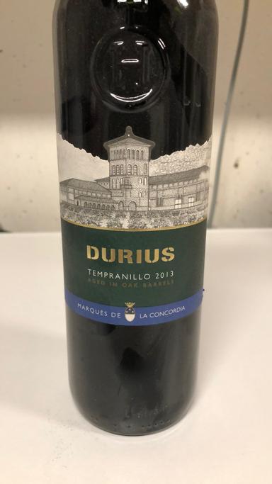 Durius Zorita Tempranillo