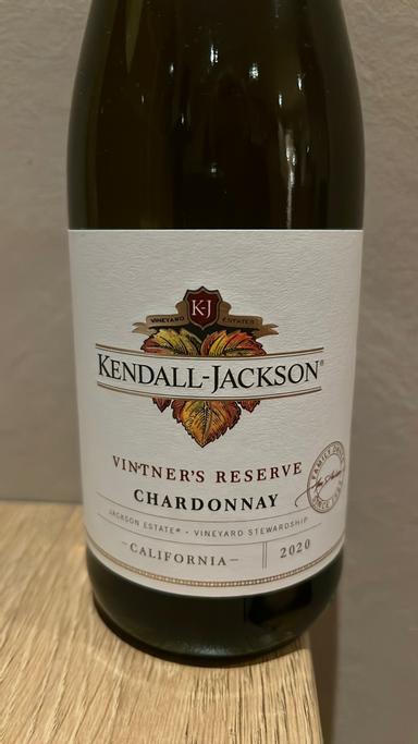 Kendall Jackson Vintner's Reserve Chardonnay California