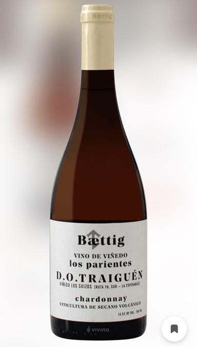 Baettig Vino de Vinedo Los Parientes Chardonnay Traiguen
