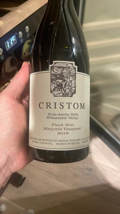 Cristom Marjorie Vineyard Pinot Noir Eola-Amity Hills