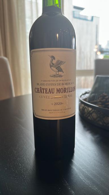 Chateau Morillon Merlot Blaye-Cotes de Bordeaux