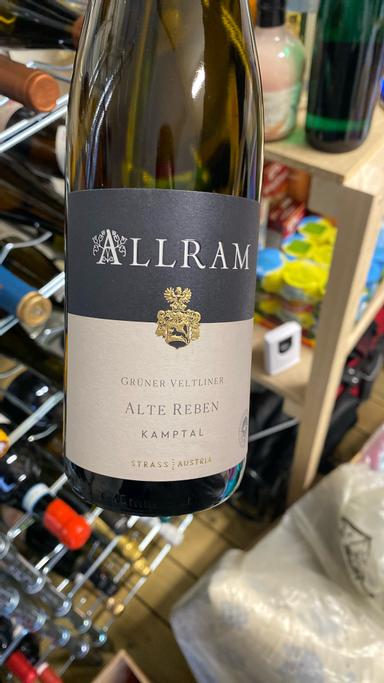 Weing. Allram Grüner Veltliner Alte Reben