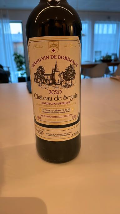 Cuvee Prestige Chateau de Seguin Bordeaux Superieur