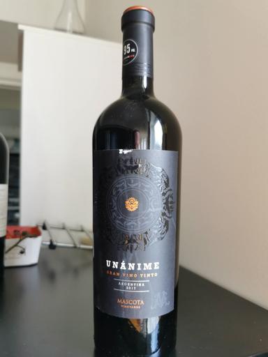 Mascota Vineyards Unanime Gran Vino Tinto Uco Valley