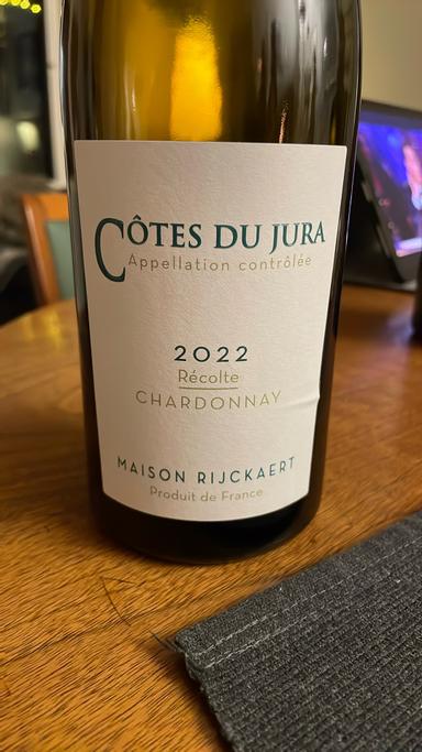 Rijckaert Les Sarres Chardonnay Cotes du Jura