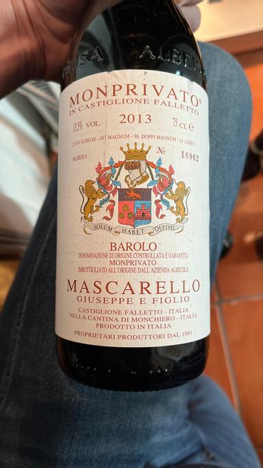 Giuseppe Mascarello Barolo Monprivato