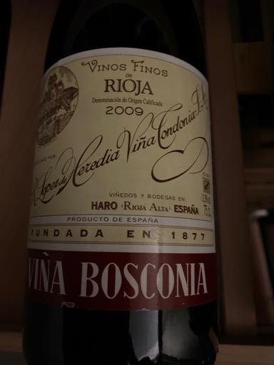 R. Lopez de Heredia Bosconia Reserva Rioja