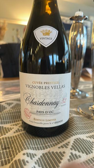 Vignobles Vellas Blend 52 Chardonnay Pays d'Oc