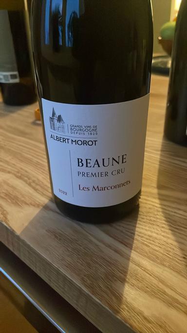 Albert Morot Beaune Premier Cru Les Marconnets