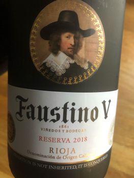 Faustino V Reserva