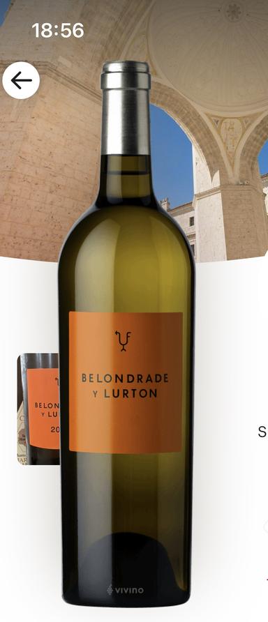 Belondrade Y Lurton Rueda Verdejo