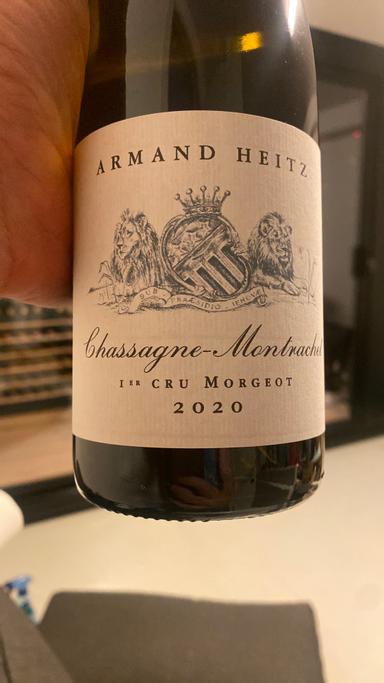 Armand Heitz Chassagne-Montrachet Premier Cru Morgeot Blanc