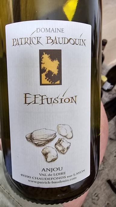 Domaine Patrick Baudouin Anjou Blanc Effusion