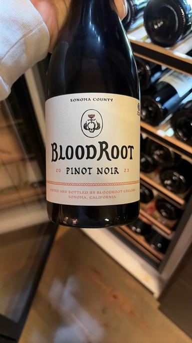 BloodRoot Pinot Noir Sonoma County