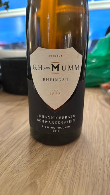 Weingut G.H. von Mumm Johannisberger Schwarzenstein TBA Rheingau