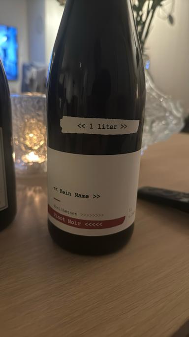 Kein Name Rheinhessen Pinot Noir