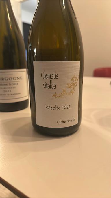 Henri Naudin-Ferrand (Claire Naudin) Bourgogne Hautes Cotes de Nuits Clematis Vitalba