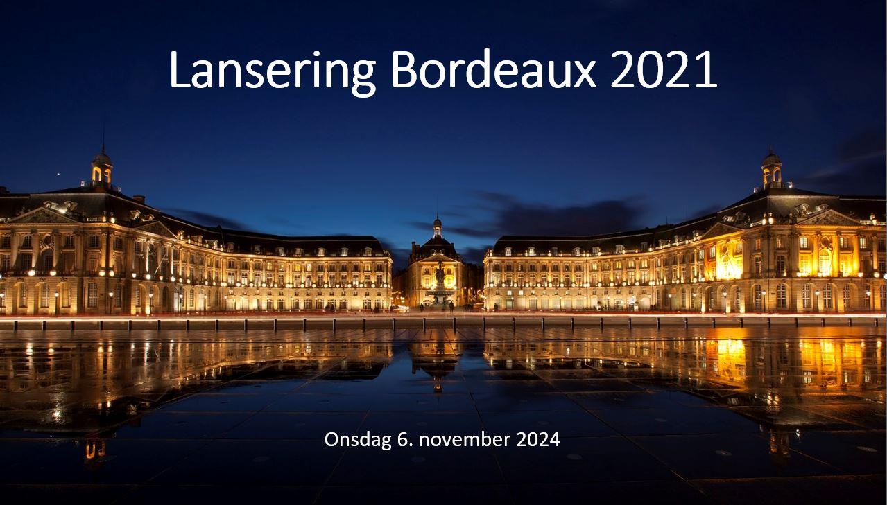 Lansering Bordeaux 2021 - m/Christer Byklum_image