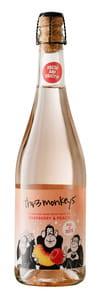 Thr3 Monkeys Sparkling Raspberry & Peach