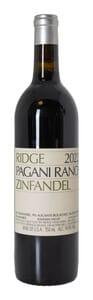 Ridge Vineyards Pagani Ranch Zinfandel Sonoma Valley