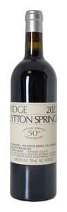 Ridge Vineyards Lytton Springs Dry Creek Valley