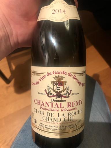 Chantal Remy Clos de la Roche Grand Cru