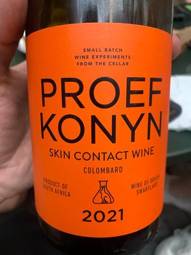 Lourens Family Wines Proefkonyn Skin Contact Colombard