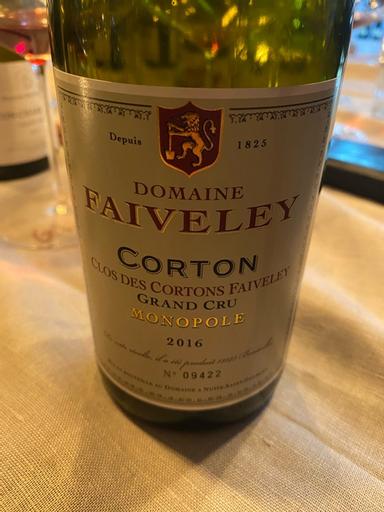 Domaine Faiveley Corton Grand Cru Clos des Cortons Faiveley