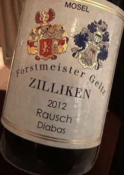 Forstmeister Geltz Zilliken Saarburger Rausch Riesling Diabas Mosel