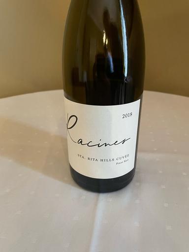 Racines Cuvee Pinot Noir Sta. Rita Hills