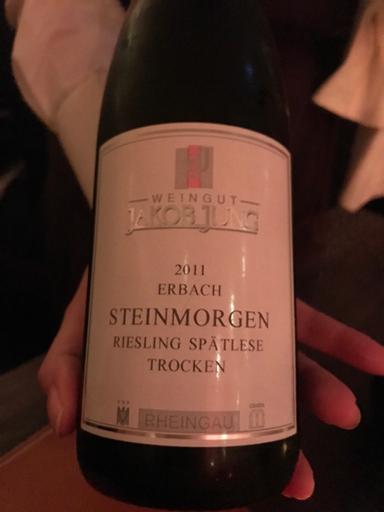Jung Steinmorgen Riesling Spätlese Trocken