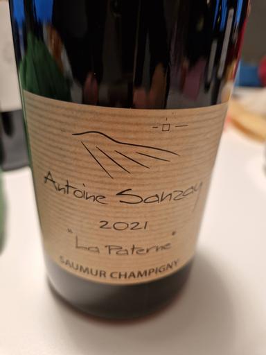 Antoine Sanzay Saumur-Champigny La Paterne