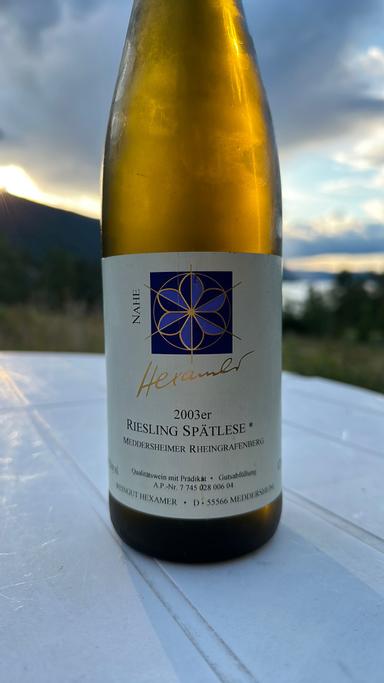Hexamer Meddersheimer Rheingrafenberg Riesling Spätlese