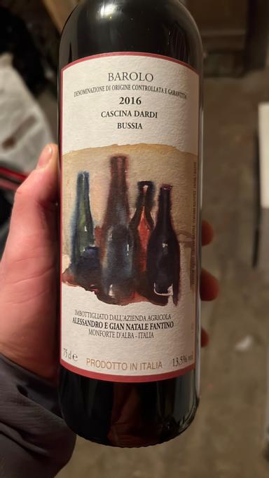 Alessandro E Gian Natale Fantino Barolo Bussia Cascina Dardi