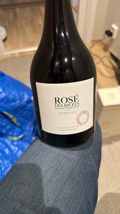 Julien Prélat Rose de Riceys la Sourdre