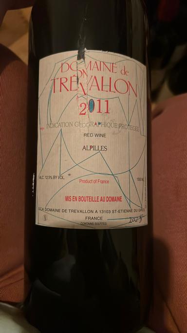 Domaine de Trevallon Rouge Alpilles IGP