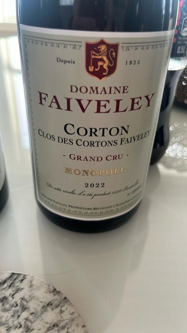 Domaine Faiveley Corton Grand Cru Clos des Cortons Faiveley